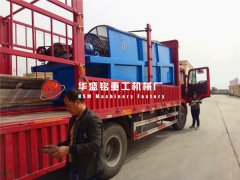 1630滾筒篩發往陜西寶雞